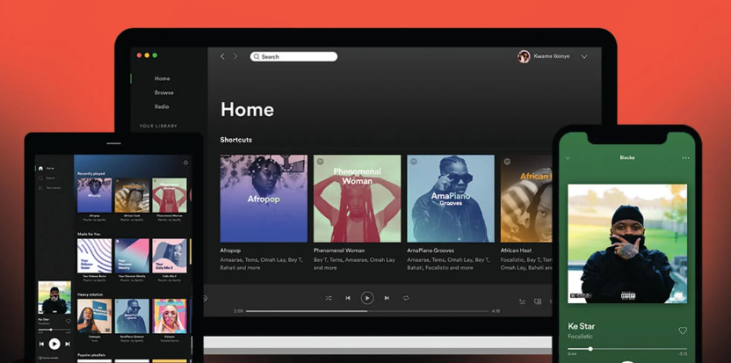 Spotify glasba